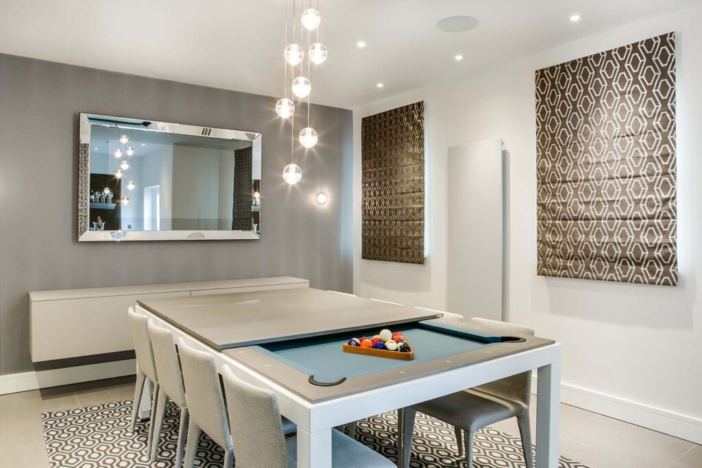 Turn Your Dinner Table Into A Pool Table