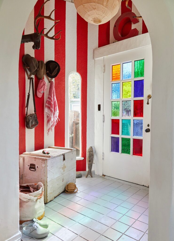 This Colorful L.A. House Will Make You Want Green Floors