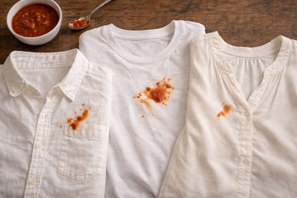 How to Get Tomato Sauce Out of Clothes: What Actually Works