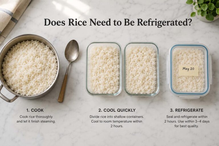 Does Rice Need to Be Refrigerated?