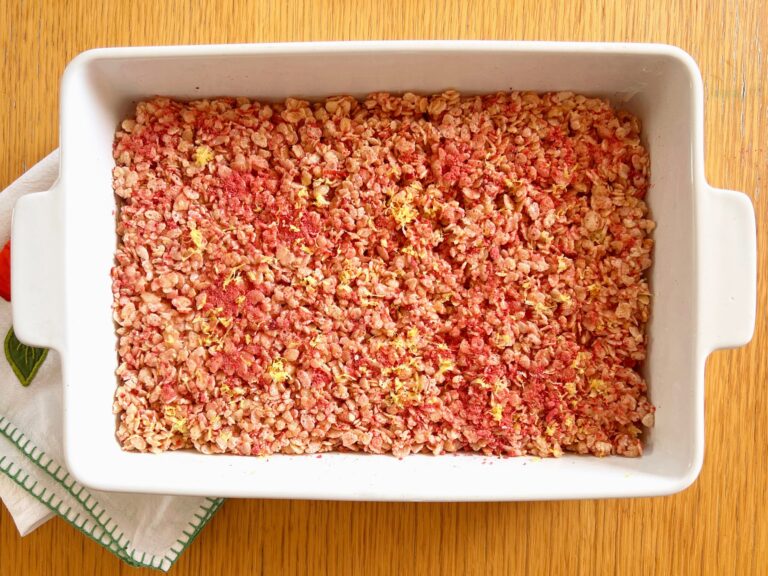 Strawberry-Lemon Rice Krispies Treats | Cup of Jo