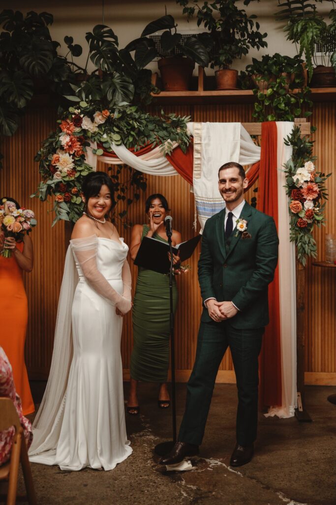 Tiffany and Ben’s Joyful Weddings in Brooklyn and Kuala Lumpur