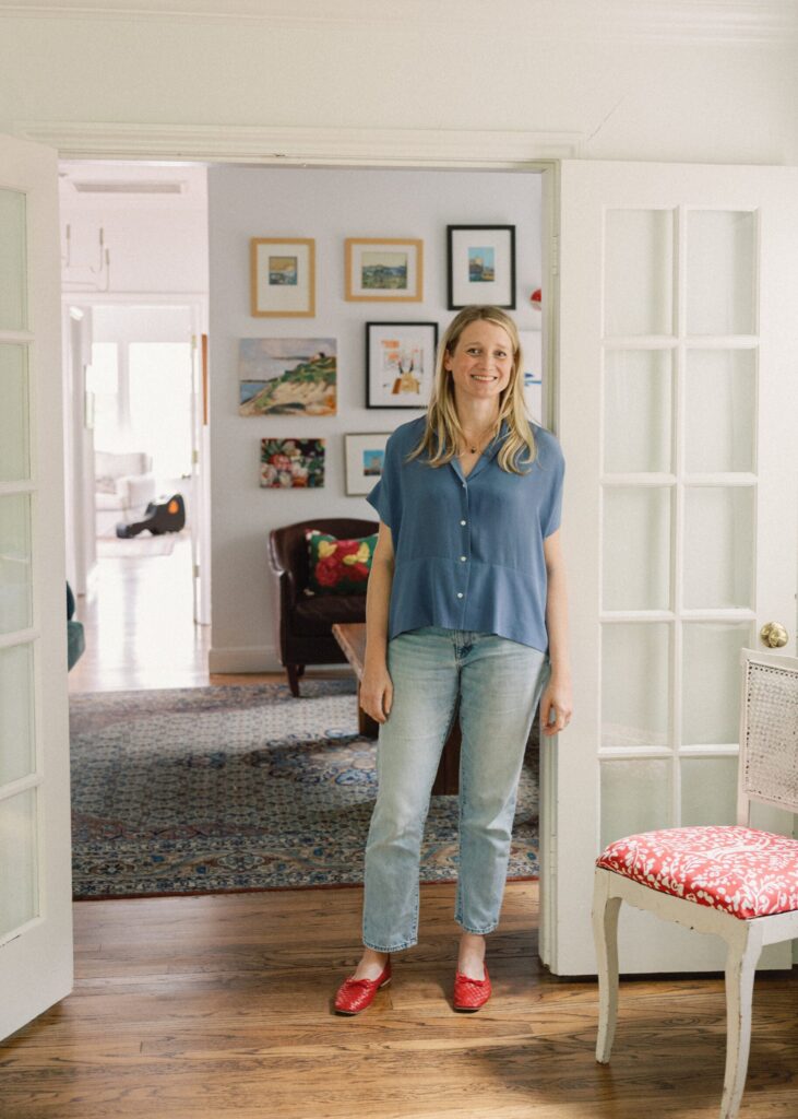 Grace Farris’s Austin Home Is Full of Books, Games, and Family Paintings